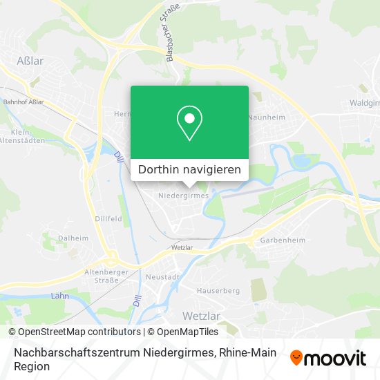 Nachbarschaftszentrum Niedergirmes Karte