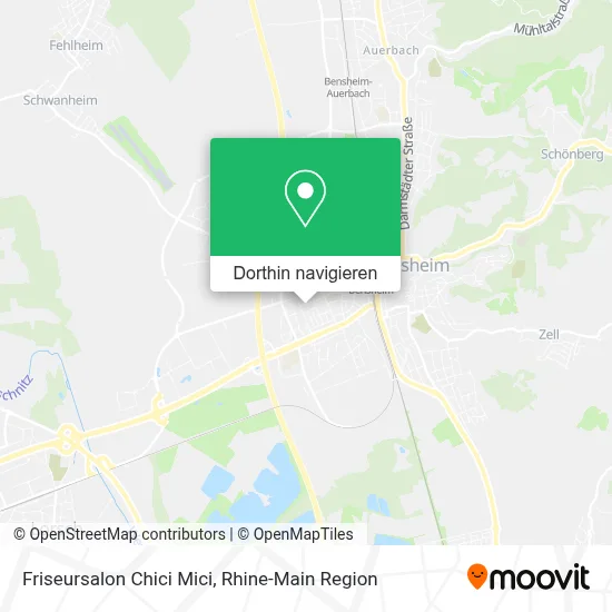 Friseursalon Chici Mici Karte