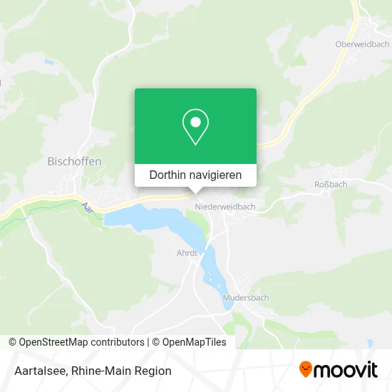 Aartalsee Karte