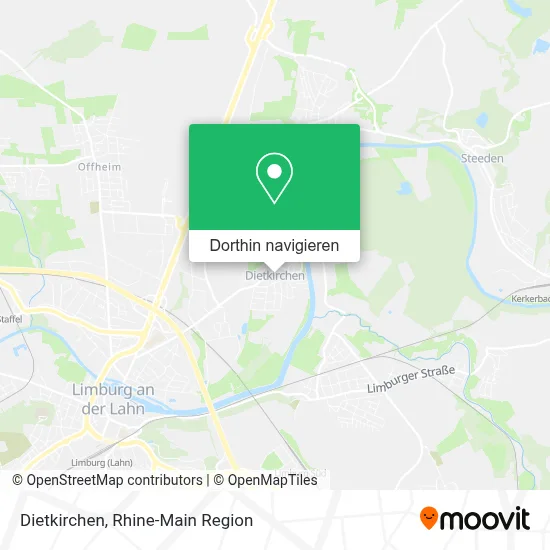 Dietkirchen Karte