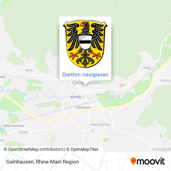Gelnhausen Karte