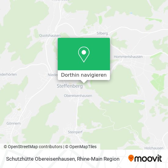 Schutzhütte Obereisenhausen Karte