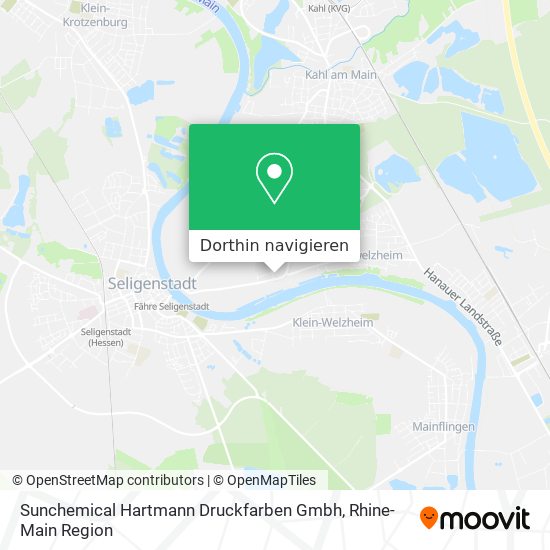 Sunchemical Hartmann Druckfarben Gmbh Karte