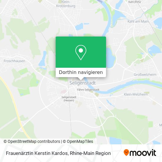 Frauenärztin Kerstin Kardos Karte