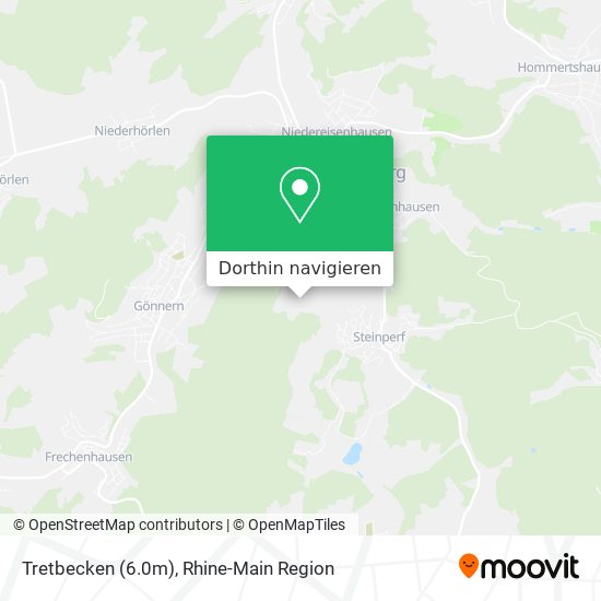 Tretbecken (6.0m) Karte