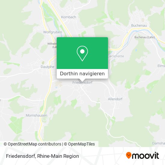 Friedensdorf Karte