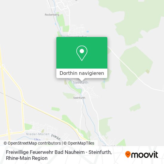 Freiwillige Feuerwehr Bad Nauheim - Steinfurth Karte