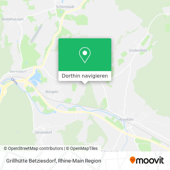 Grillhütte Betziesdorf Karte