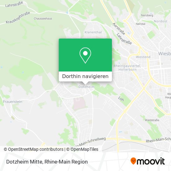 Dotzheim Mitte Karte