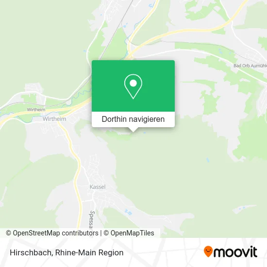 Hirschbach Karte