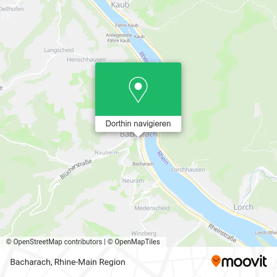 Bacharach Karte