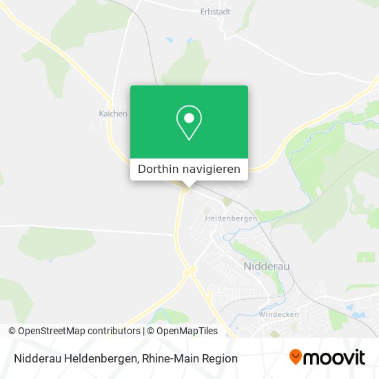 Nidderau Heldenbergen Karte
