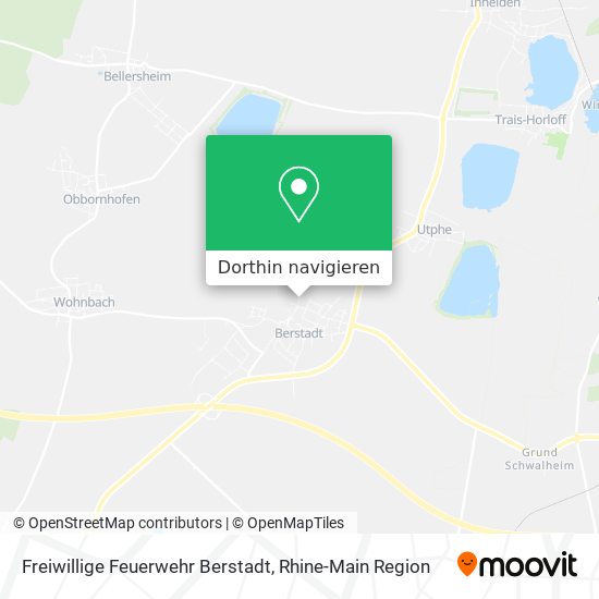Freiwillige Feuerwehr Berstadt Karte