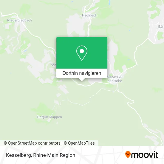 Kesselberg Karte