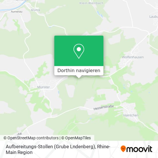 Aufbereitungs-Stollen (Grube Lndenberg) Karte