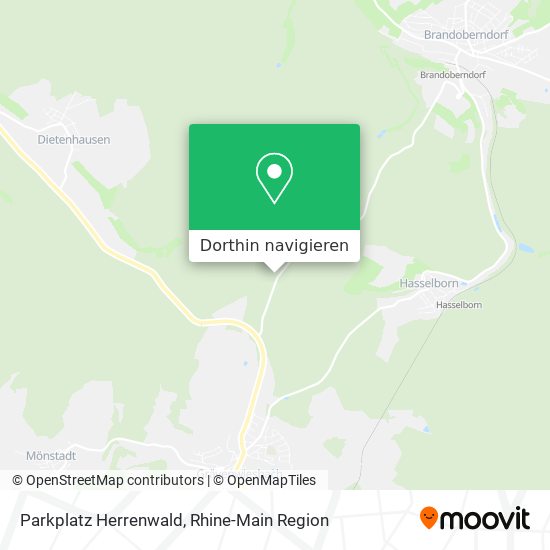 Parkplatz Herrenwald Karte