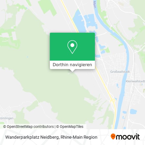 Wanderparkplatz Neidberg Karte