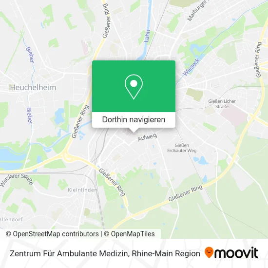 Zentrum Für Ambulante Medizin Karte