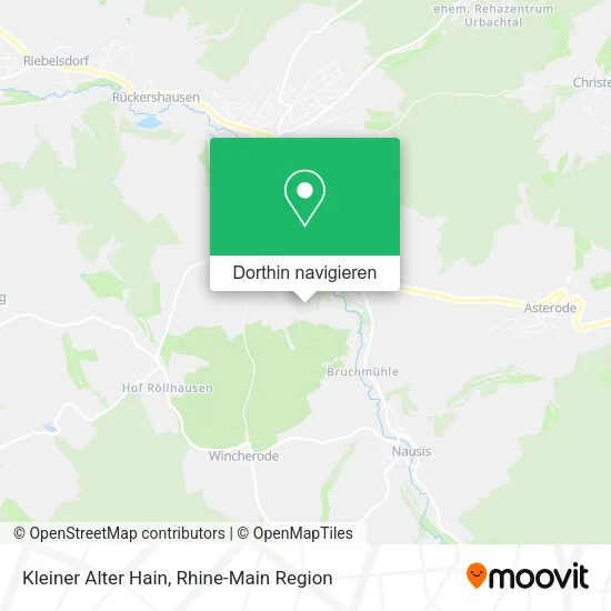 Kleiner Alter Hain Karte