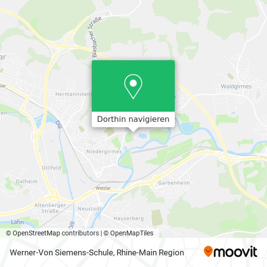 Werner-Von Siemens-Schule Karte