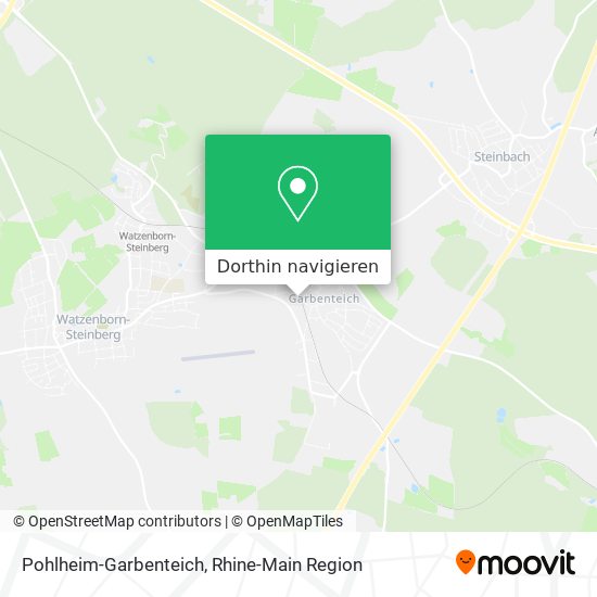 Pohlheim-Garbenteich Karte