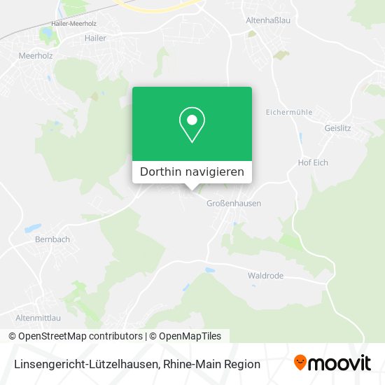 Linsengericht-Lützelhausen Karte