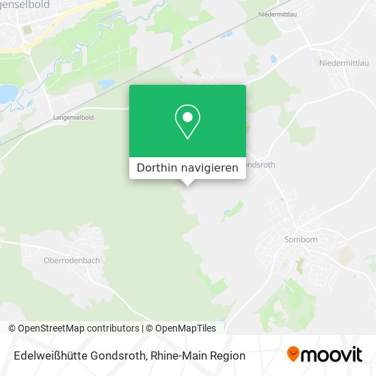 Edelweißhütte Gondsroth Karte