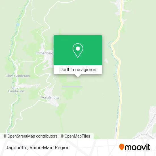 Jagdhütte Karte