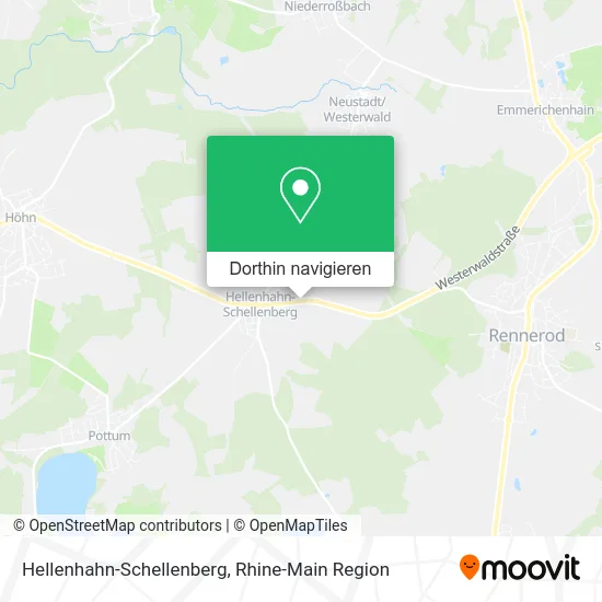 Hellenhahn-Schellenberg Karte