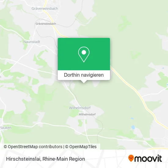 Hirschsteinslai Karte