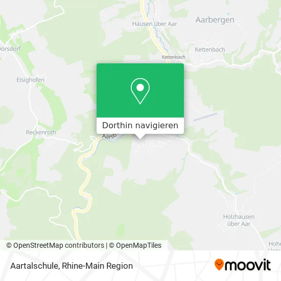 Aartalschule Karte