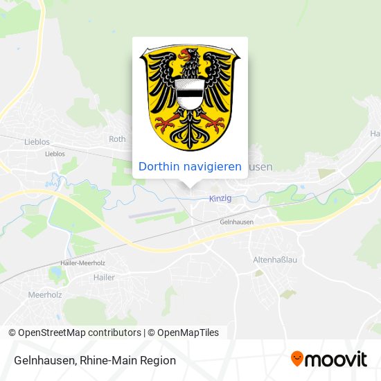 Gelnhausen Karte