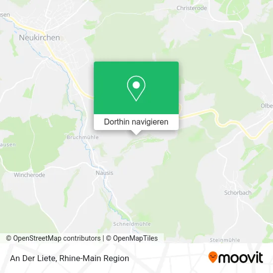 An Der Liete Karte