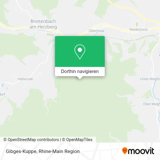 Gibges-Kuppe Karte