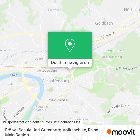 Fröbel-Schule Und Gutenberg-Volksschule Karte