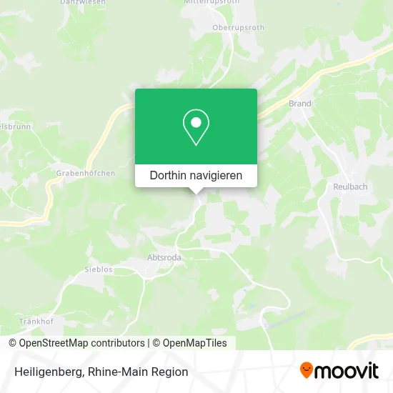 Heiligenberg Karte