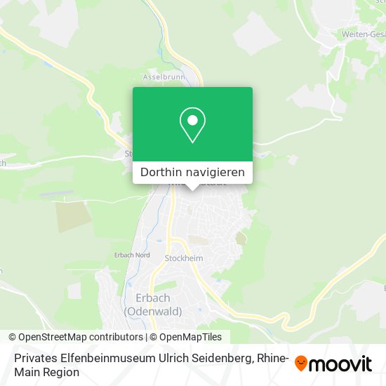 Privates Elfenbeinmuseum Ulrich Seidenberg Karte