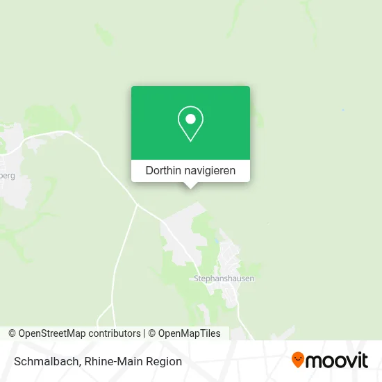 Schmalbach Karte