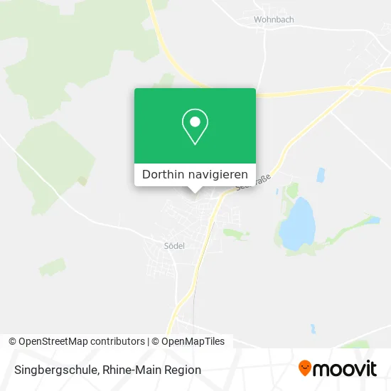 Singbergschule Karte