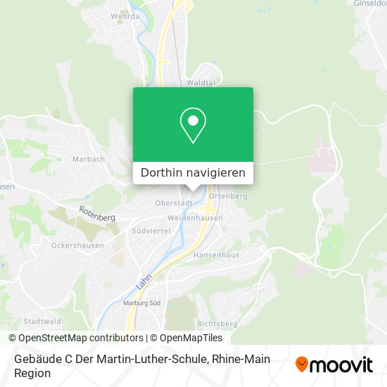 Gebäude C Der Martin-Luther-Schule Karte