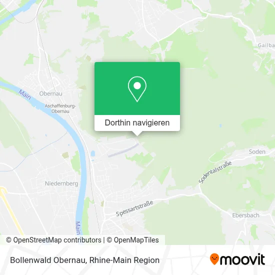 Bollenwald Obernau Karte