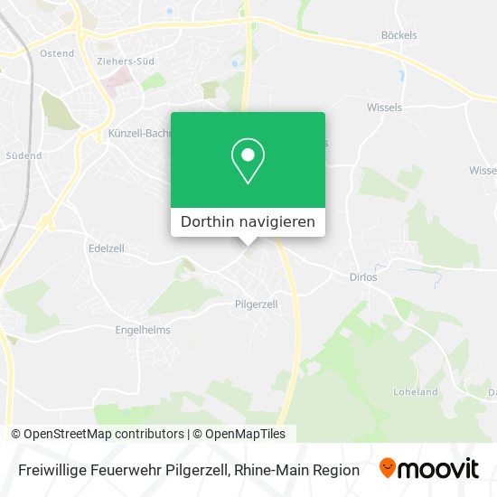 Freiwillige Feuerwehr Pilgerzell Karte