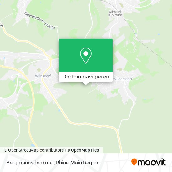 Bergmannsdenkmal Karte