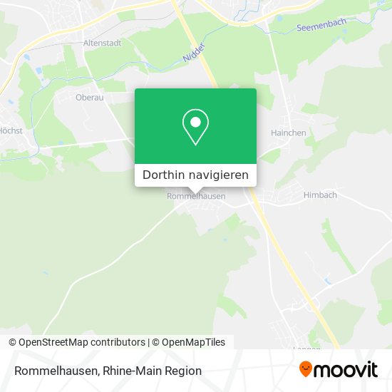 Rommelhausen Karte