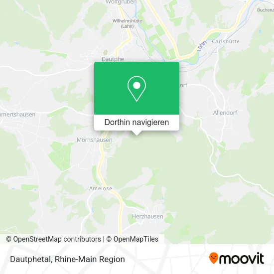 Dautphetal Karte