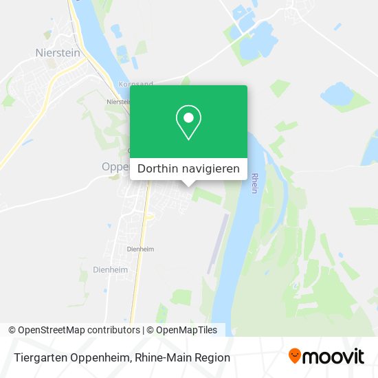 Tiergarten Oppenheim Karte