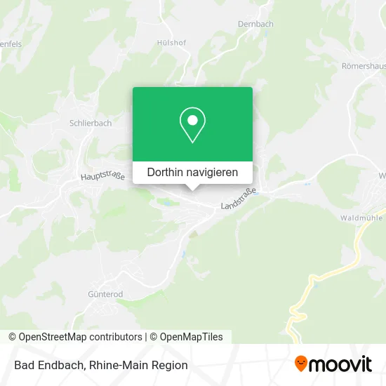 Bad Endbach Karte