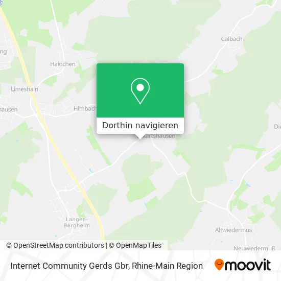 Internet Community Gerds Gbr Karte