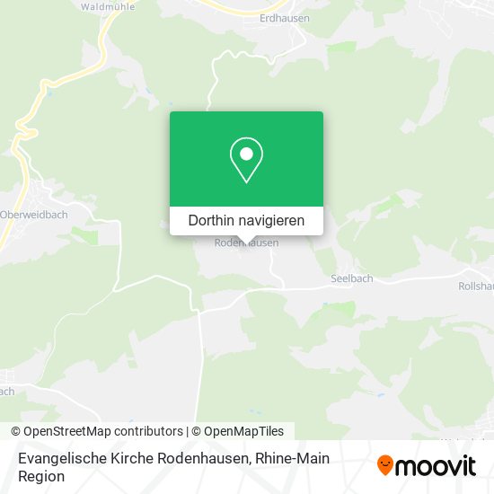 Evangelische Kirche Rodenhausen Karte