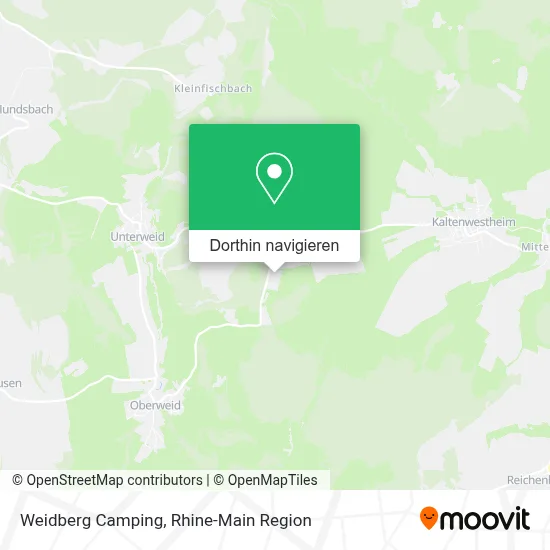 Weidberg Camping Karte